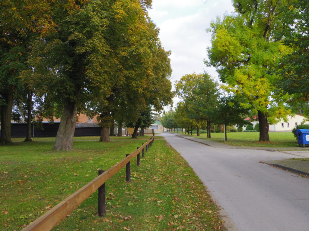 blick richtung straße