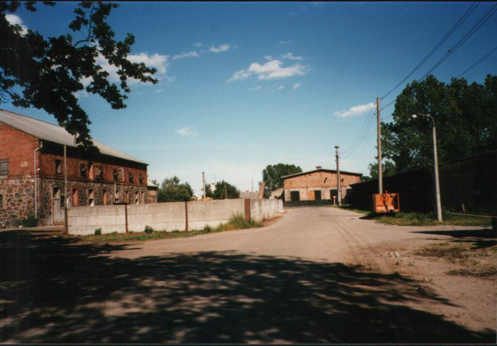 blick richtung straße