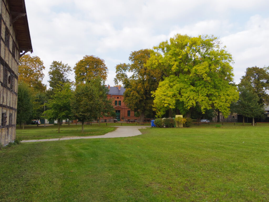 blick auf das gutshaus